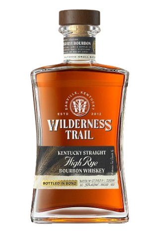 Wilderness Trail Bottled In Bond Kentucky Straight High Rye Bourbon Whiskey 100 Proof (Black Label)