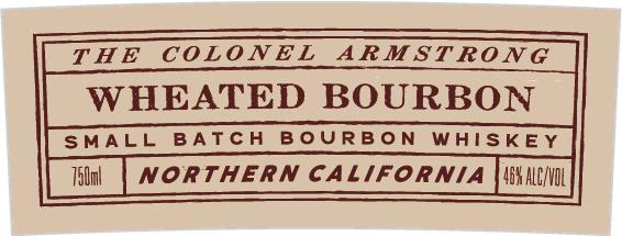 Redwood Empire Whiskey Small Batch The Colonel Armstrong Wheated Bourbon Whiskey