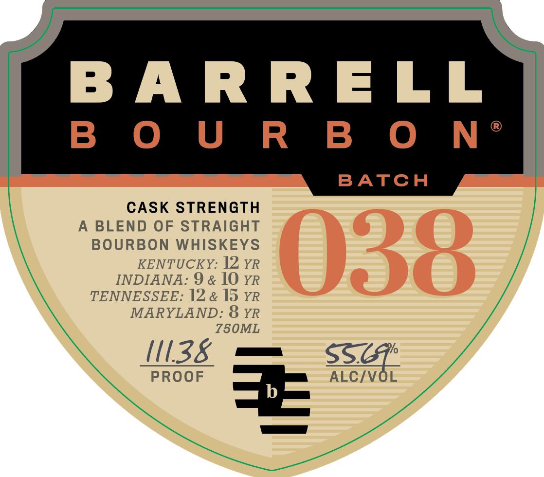 Barrell Craft Spirits Batch #38 Straight Bourbon