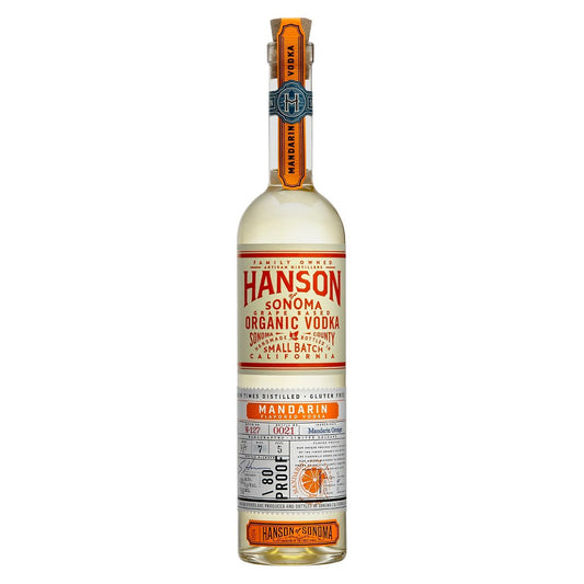 HANSON OF SONOMA ORGANIC VODKA MANDARIN 750ML