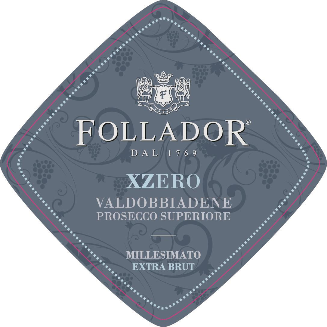 Follador Prosecco Di Valdobbiadene Superiore Xzero Extra Brut