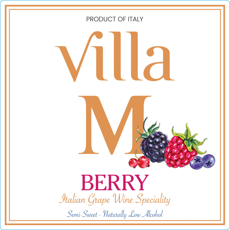 Villa M Berry Semi Sweet Wine