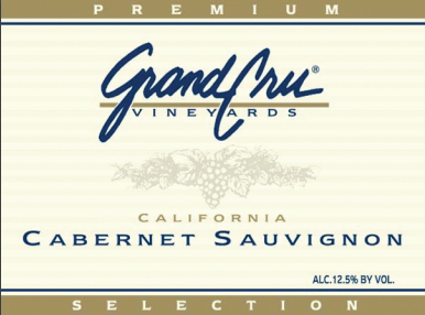 Grand Cru Cabernet Sauvignon