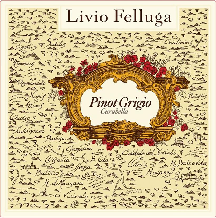 Livio Felluga Colli Orientali Del Friuli Pinot Grigio Curubella