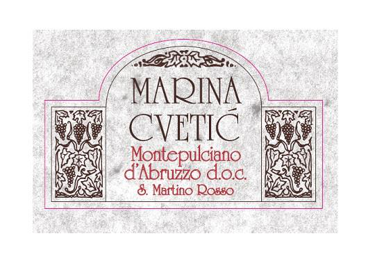 Marina Cvetić Montepulciano d'Abruzzo S. Martino Rosso