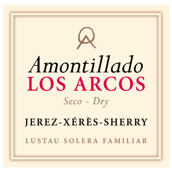 Emilio Lustau Jerez-Xérès-Sherry Solera Familiar Amontillado Los Arcos Seco Dry