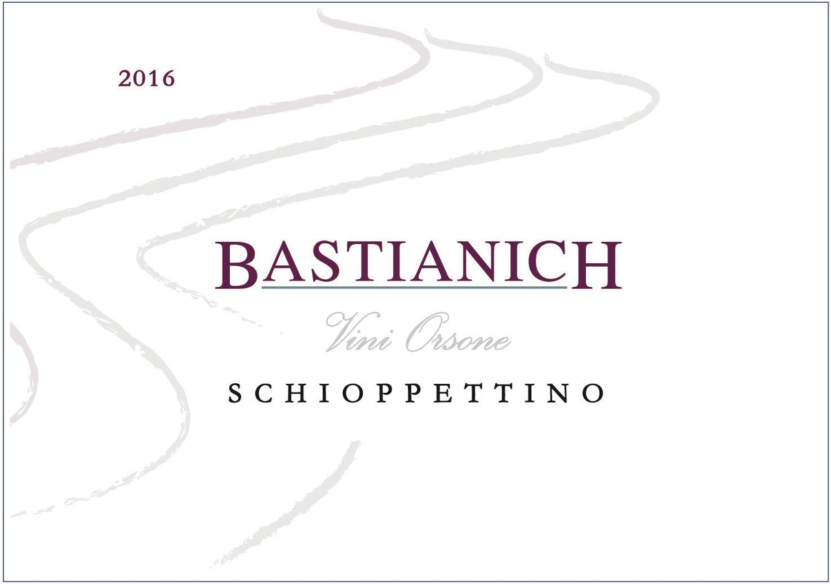 Bastianich Venezia Giulia Schioppettino Vini Orsone