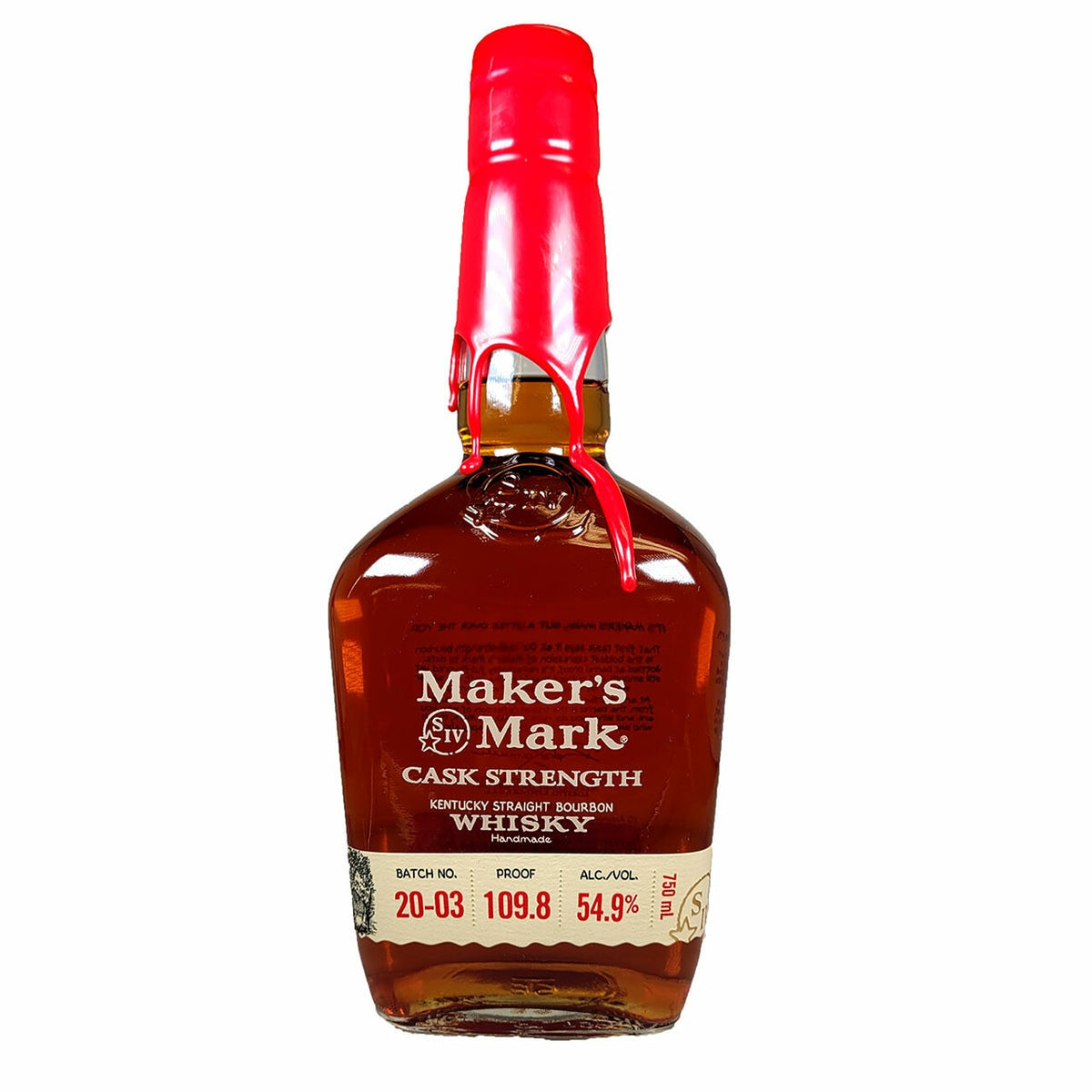 Maker's Mark Cask Strength Kentucky Straight Bourbon Whisky 109.8 Proof