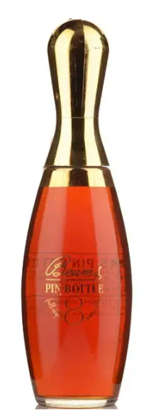 Jim Beam 8 Year Old Pin Bottle Kentucky Straight Bourbon Whiskey 86.8 Proof