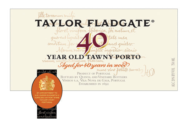 Taylor Fladgate Tawny Port 40 Year Old