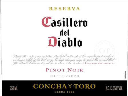 Casillero del Diablo Reserva Pinot Noir