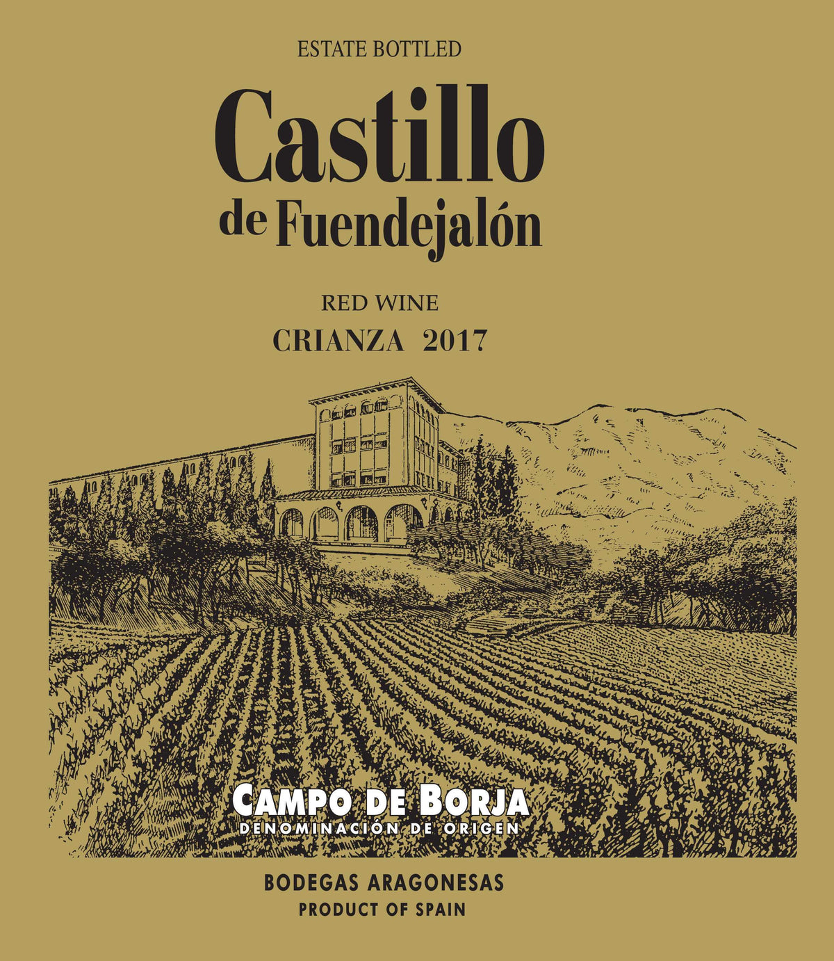 Bodegas Aragonesas Campo de Borja Castillo de Fuendejalon Crianza