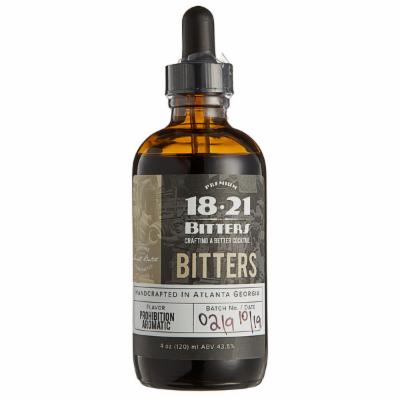 1821 BITTERS PROHIBITION AROMATIC 4 OZ