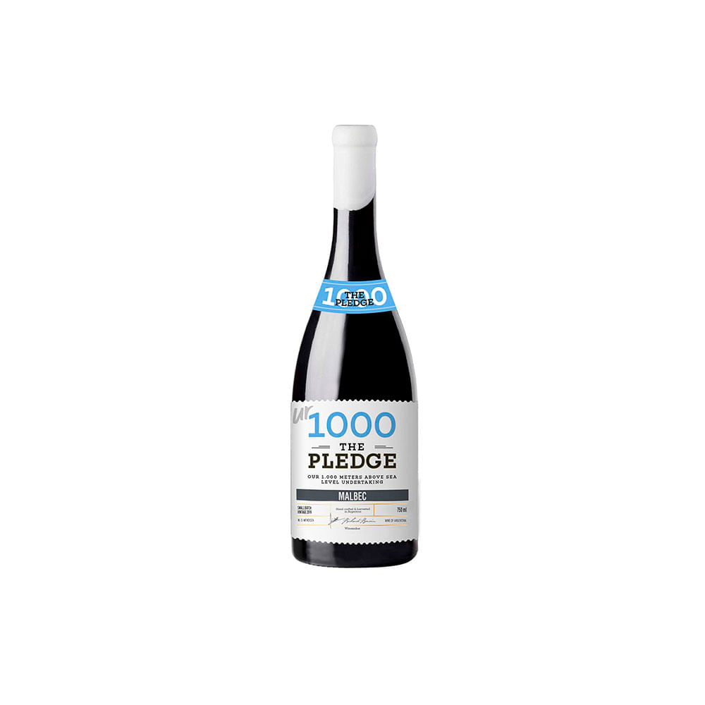1000 THE PLEDGE MALBEC ARGENTINA 750ML