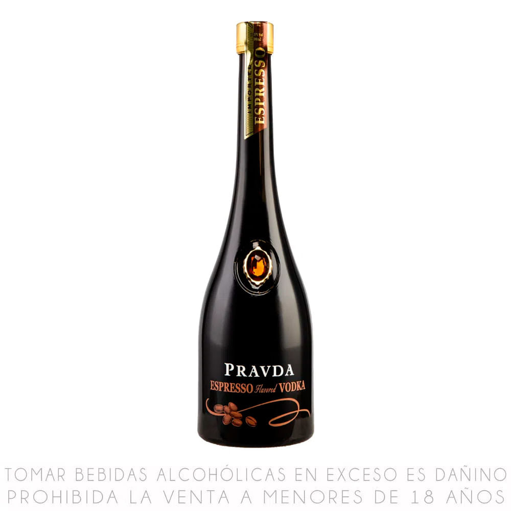 PRAVDA ESPRESSO VODKA POLAND VEGAN 750ML
