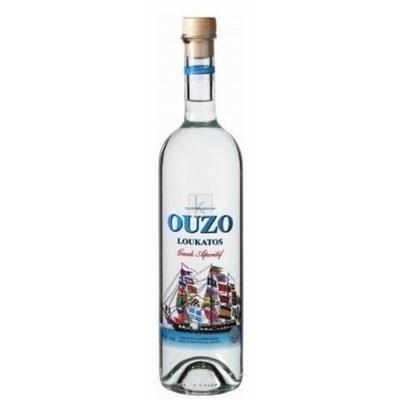 LOUKATOS OUZO GREEK LIQUEUR 750ML