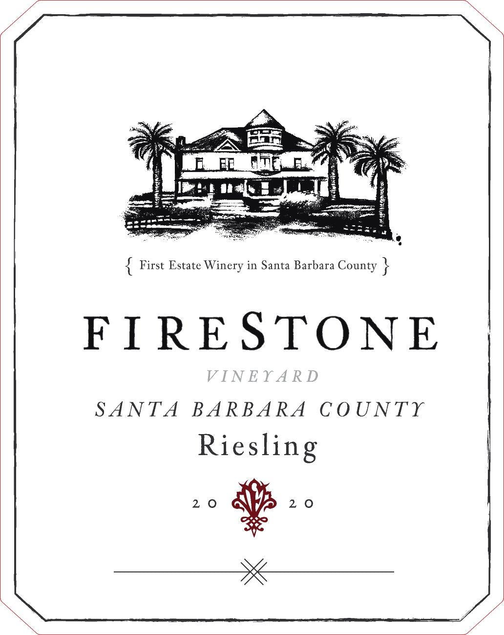 Firestone Vineyard Santa Barbara County Riesling