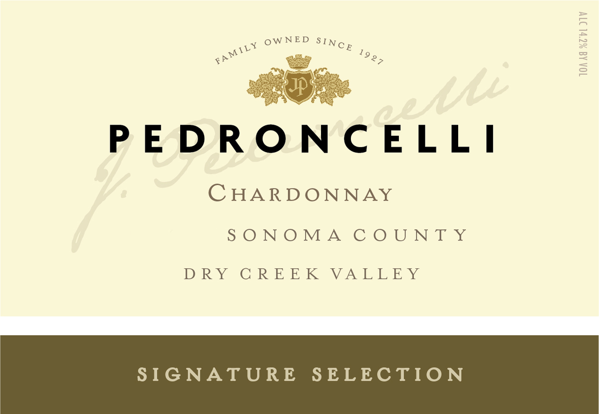 Pedroncelli Chardonnay Dry Creek Valley