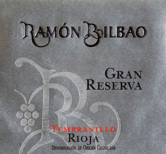 Ramón Bilbao Tempranillo Gran Reserva