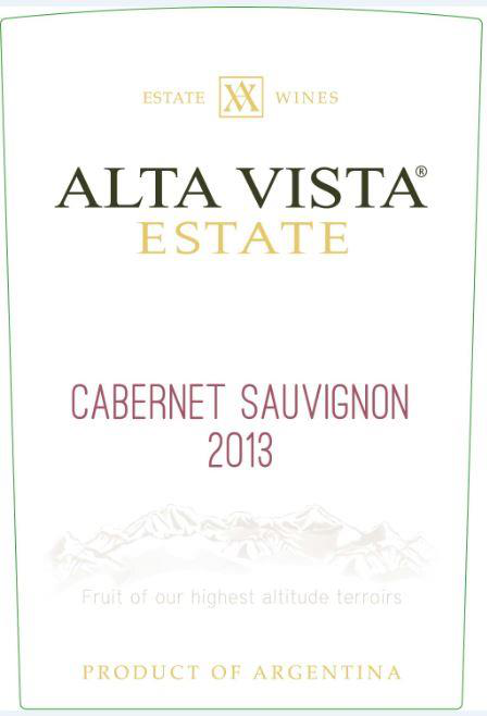 Alta Vista Cabernet Sauvignon Estate