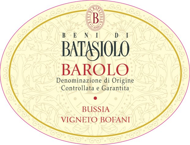 Beni di Batasiolo Barolo Bussia Vigneto Bofani