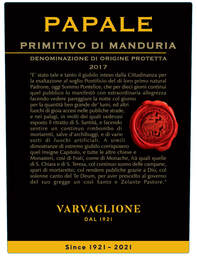 Papale Primitivo di Manduria