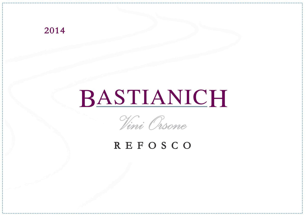Bastianich Venezia Giulia Refosco Vini Orsone