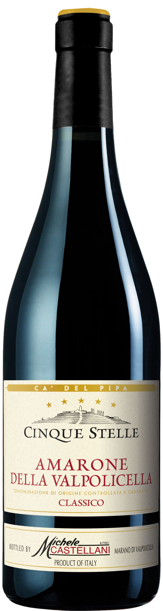 Michele Castellani Ca' del Pipa Cinque Stelle Amarone della Valpolicella Classico