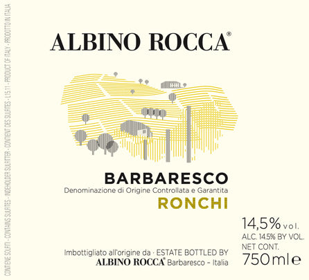 Albino Rocca Barbaresco Ronchi