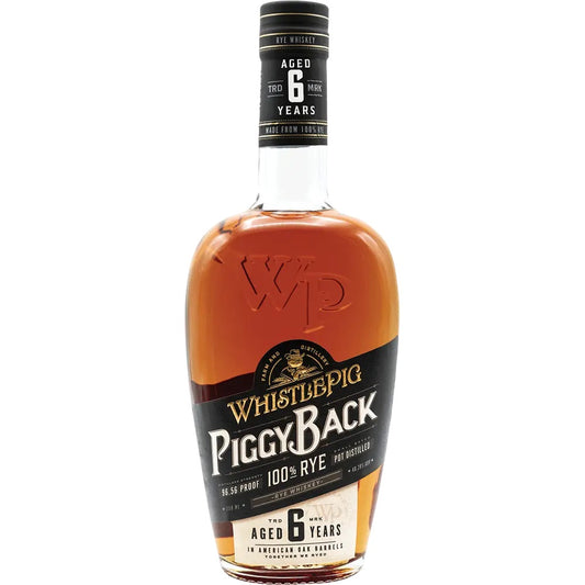 WHISTLE PIG PIGGY BACK RYE 6YR 750ML