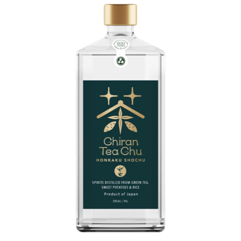 CHIRAN TEA CHU HONKAKU SHOCHU GREEN TEA SWEET POTATOES RICE JAPAN 750ML