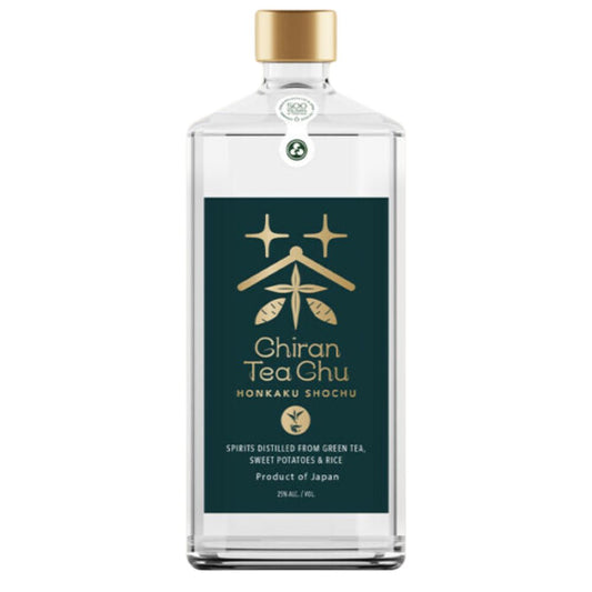 CHIRAN TEA CHU HONKAKU SHOCHU GREEN TEA SWEET POTATOES RICE JAPAN 750ML