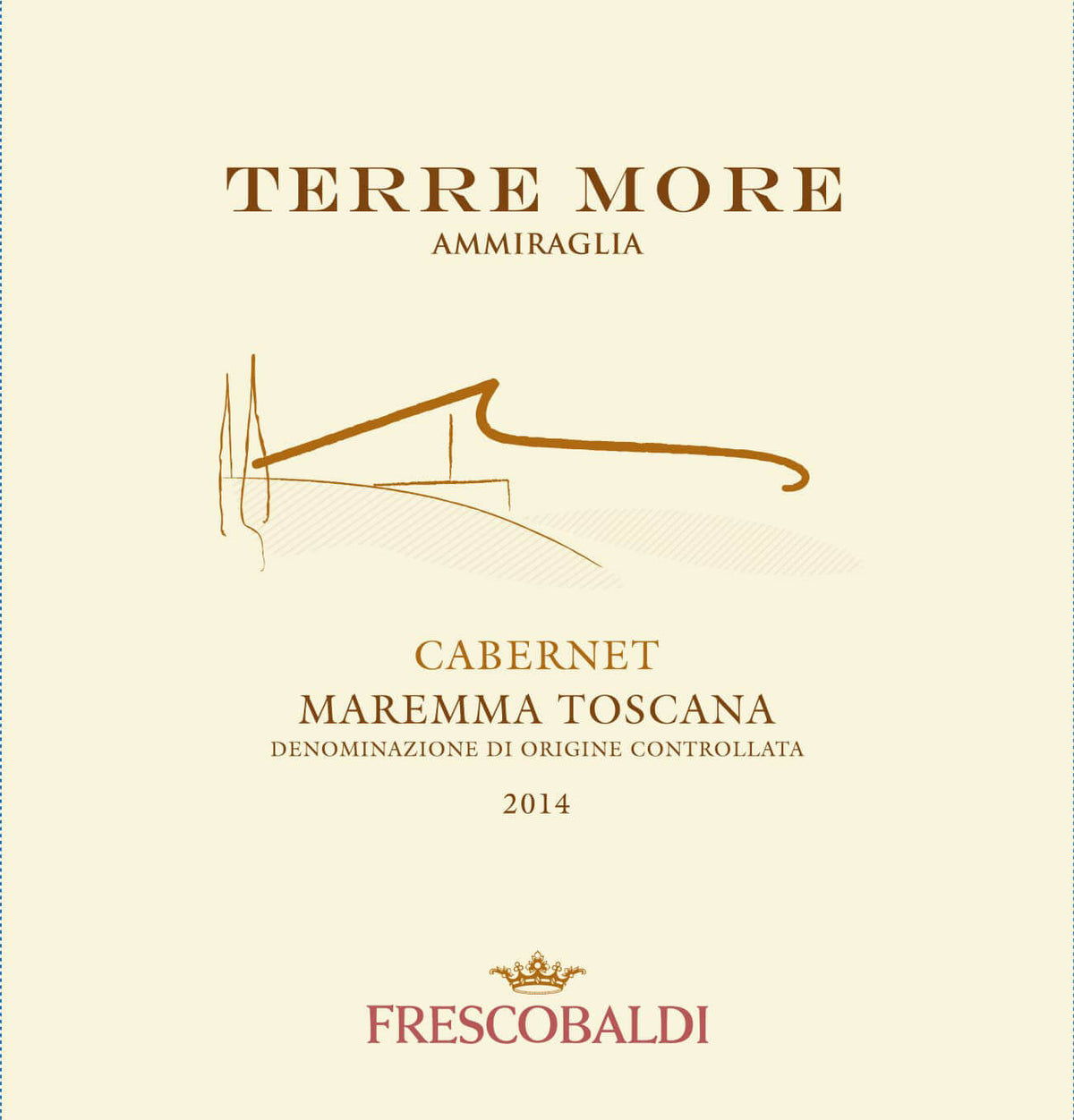 Marchesi de Frescobaldi Maremma Toscana Cabernet Ammiraglia Terre More