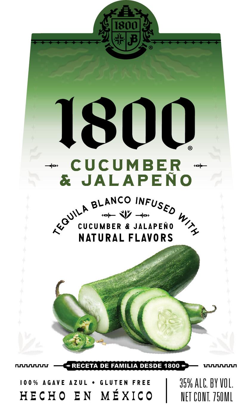 1800 Tequila Cucumber & Jalapeno Blanco