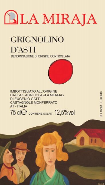 La Miraja Grignolino d'Asti