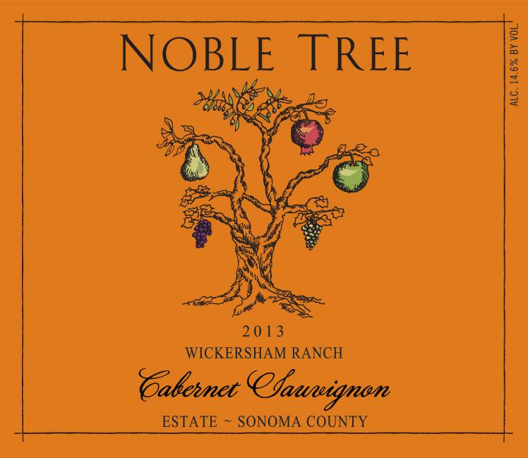 Noble Tree Cabernet Sauvignon Wickersham Ranch Sonoma County