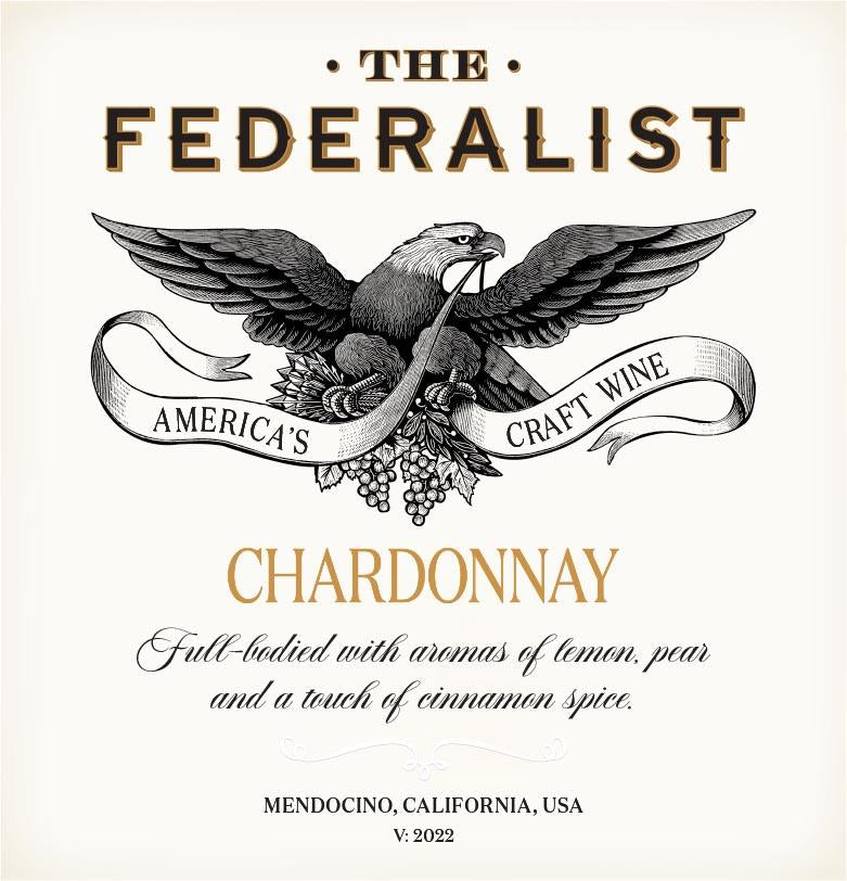 The Federalist Mendocino County Chardonnay