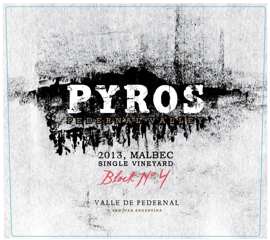 Pyros Malbec Single Vineyard Block No. 4 Valle del Pedernal