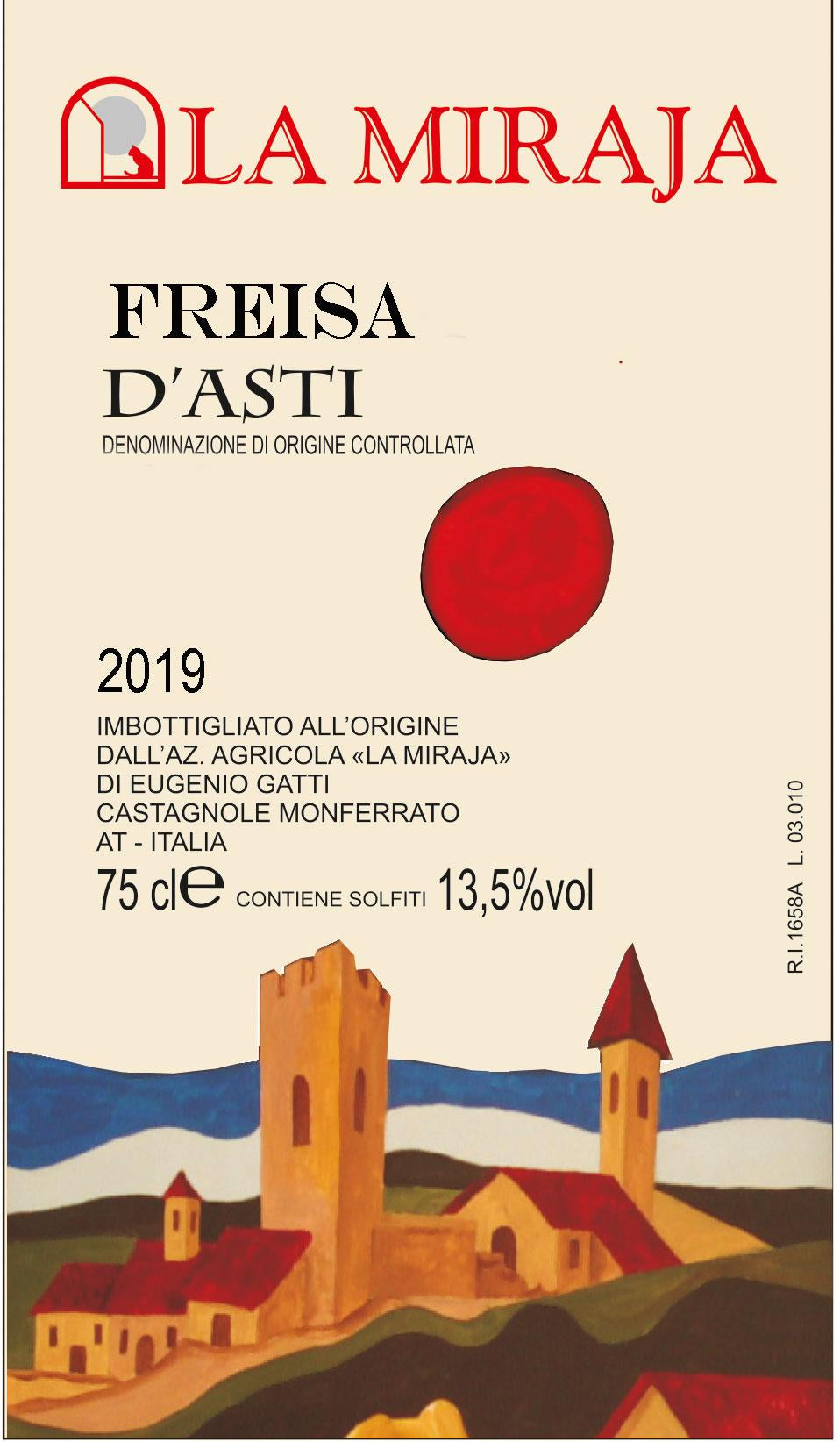 La Miraja Freisa d'Asti