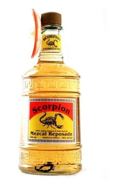 SCORPION MEZCAL REPOSADO OAK AGED 750ML