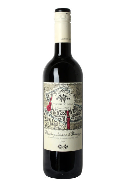 VIGNETI DEL SOLE MONTEPULCIANO D'ABRUZZO ITALIA 750ML