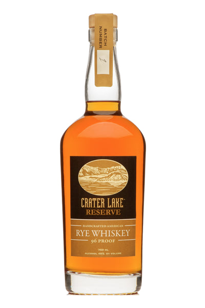 CRATER LAKE RESERVE RYE WHISKEY 750ML