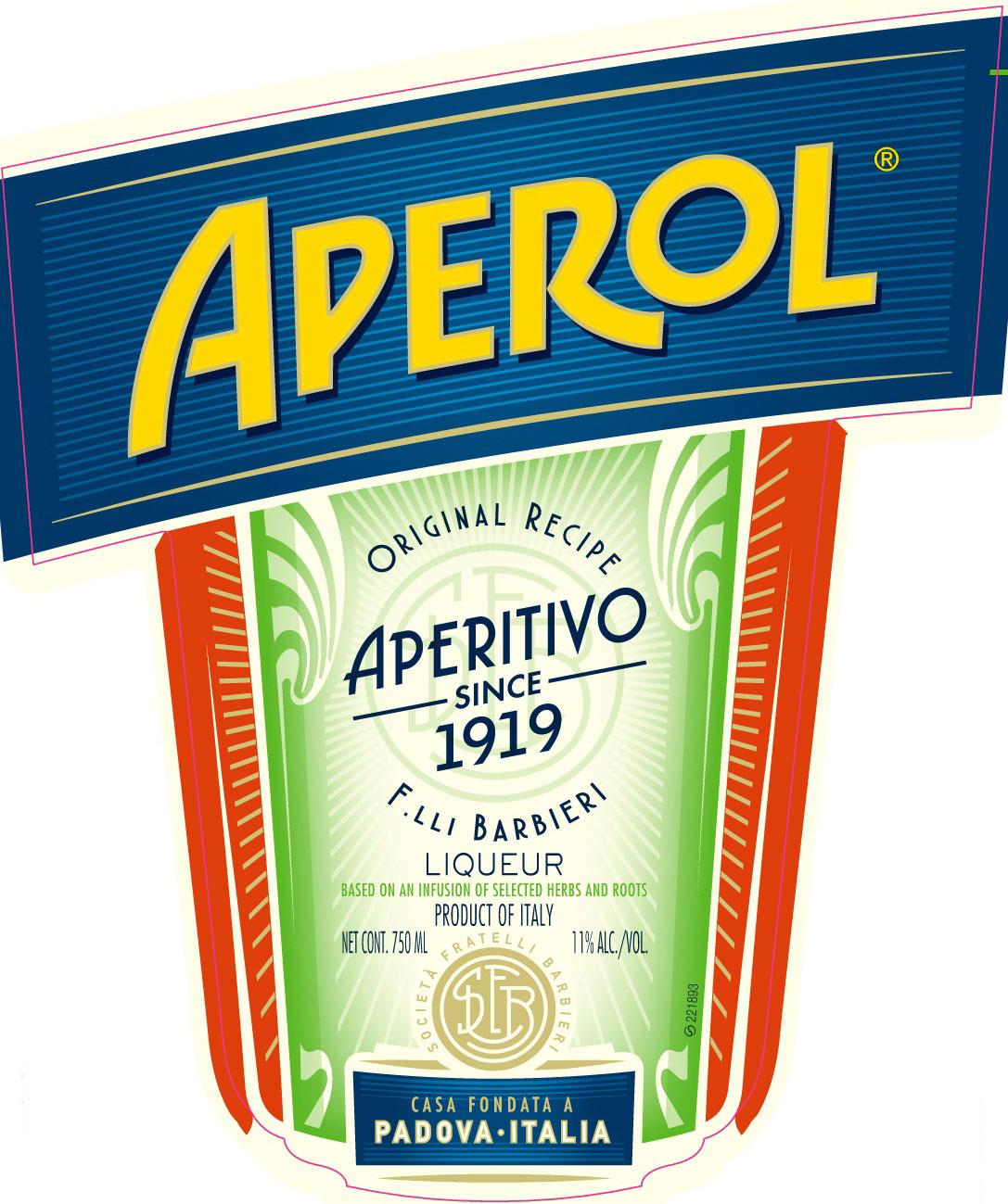 Aperol Aperitivo Liqueur (w/ Spritz Glass)