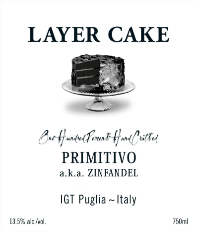 Layer Cake Primitivo Puglia