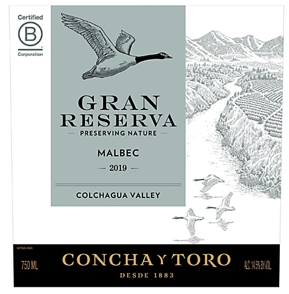 Concha y Toro Serie Riberas Malbec Gran Reserva Ribera Del Tinguiririca Marchigüe