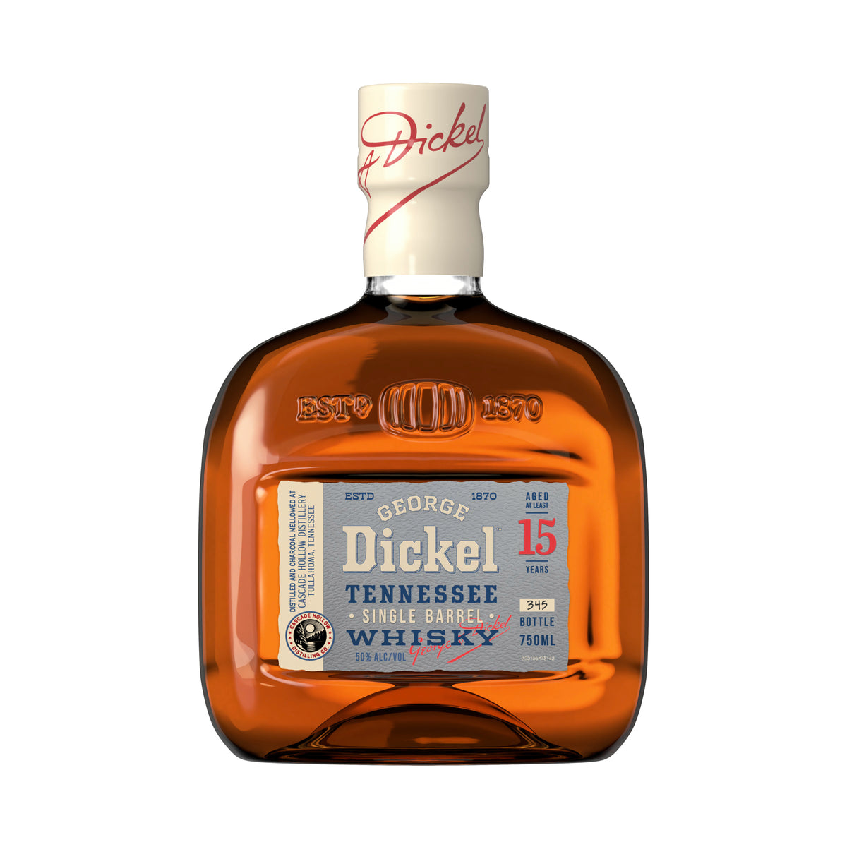 George Dickel 15 Year Old Tennessee Single Barrel Whiskey