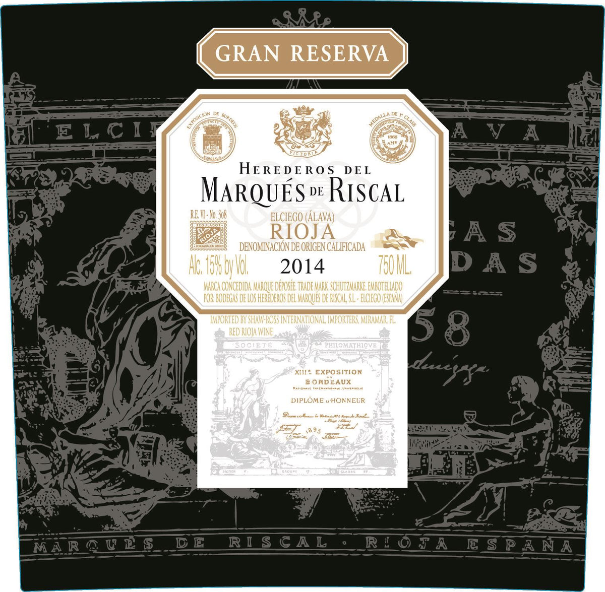 Marqués De Riscal Gran Reserva Rioja DOCa