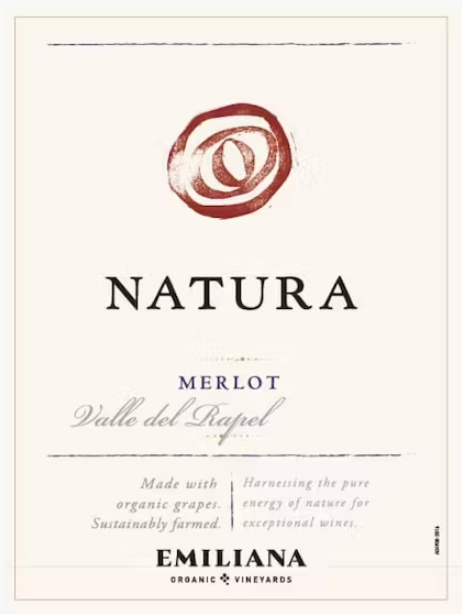 Natura Merlot Valle del Rapel