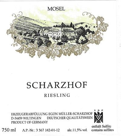 Egon Müller Scharzhofberger Riesling