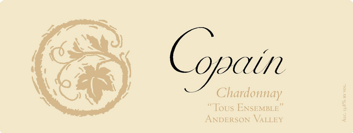 Copain Wines Chardonnay Tous Ensemble Anderson Valley